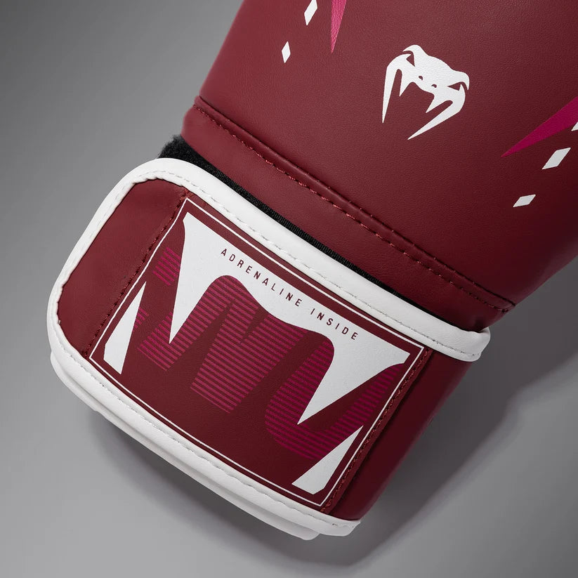 Venum Adrenaline Boxing Gloves | Burgundy/Pink