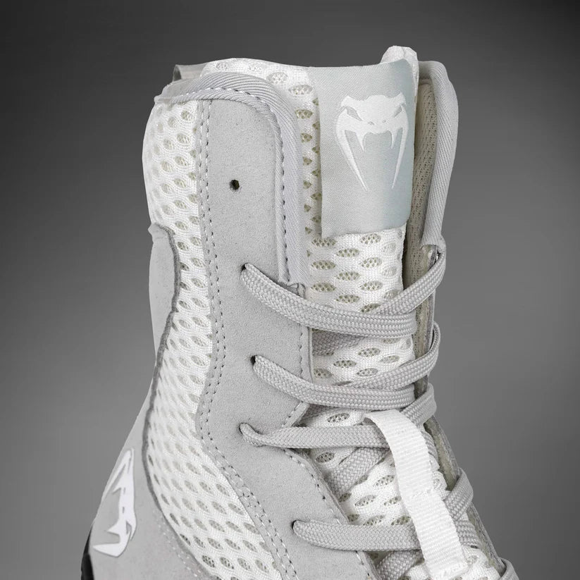 Venum Contender Boxing Shoes - White/Grey
