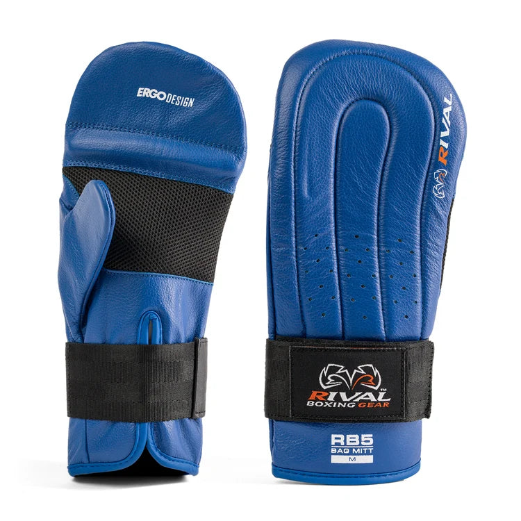 Rival RB5 Bag Mitts | Blue