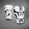Venum Elite Boxing Gloves - White/Black 16oz