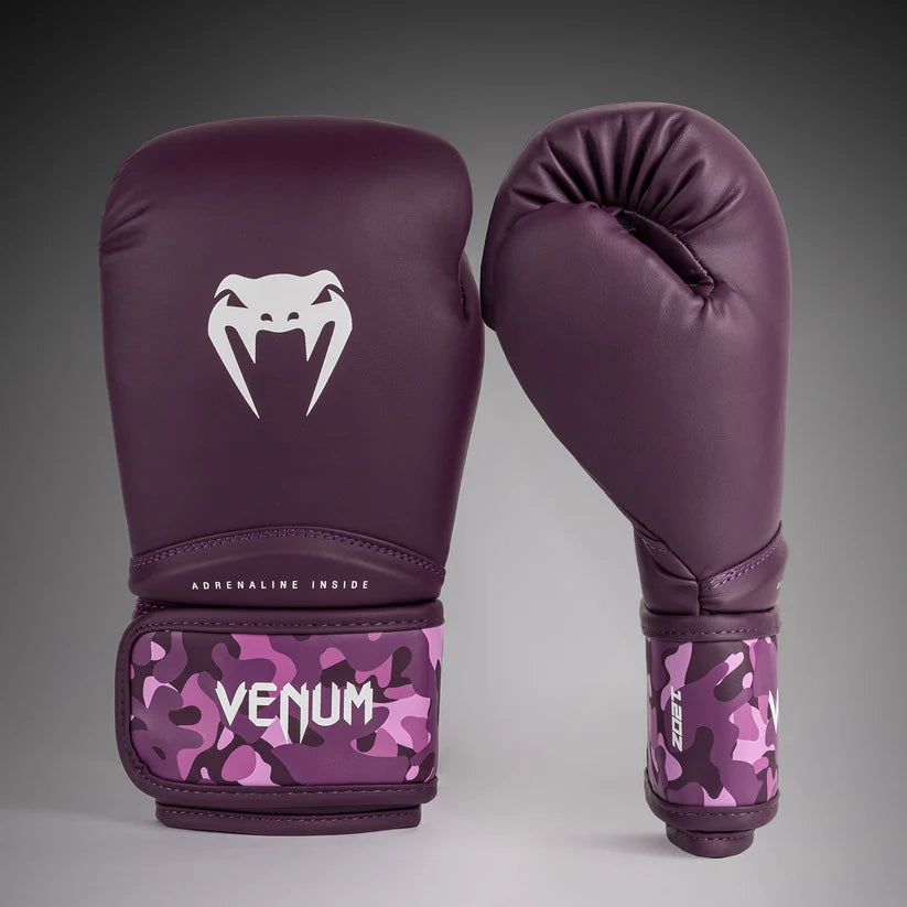 Venum Iris Boxing Gloves | Plum/pink