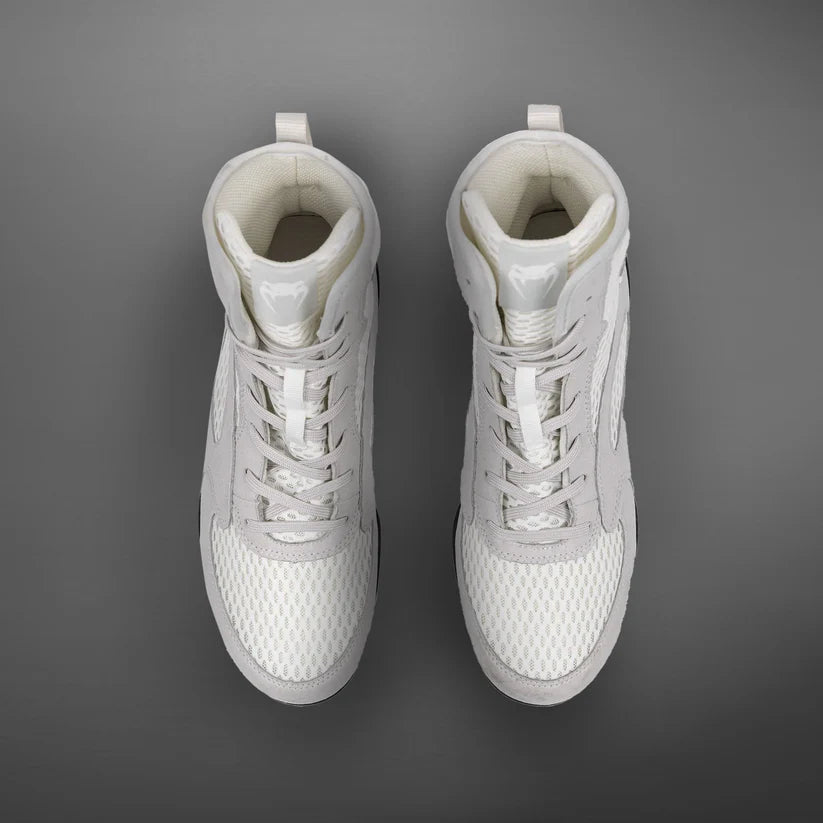 Venum Contender Boxing Shoes - White/Grey
