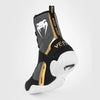 Venum Elite Boxing Shoes | Black/White/Gold