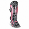 Venum Elite Standup Shinguards - Black/Pink Gold