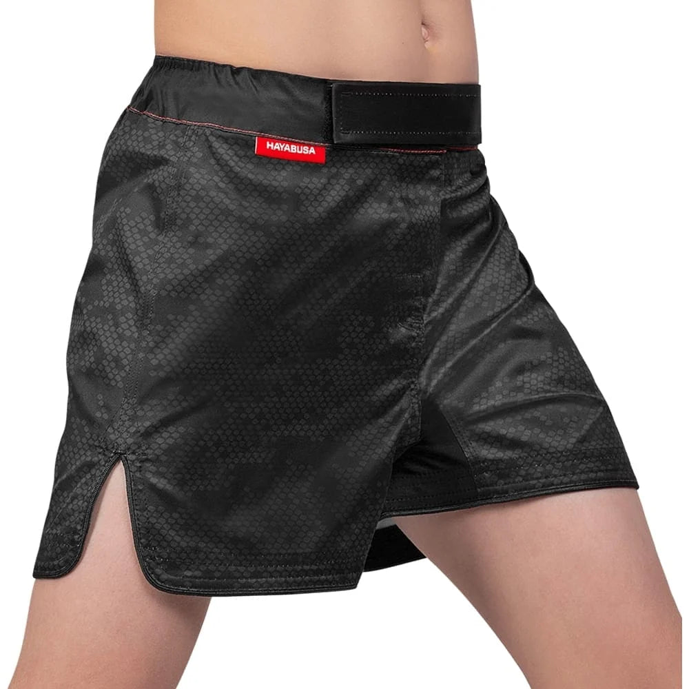 Hayabusa Hexagon Youth Fight Shorts | Mid Thigh MMA
