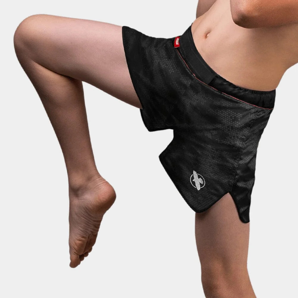 Hayabusa Hexagon Youth Fight Shorts | Mid Thigh MMA
