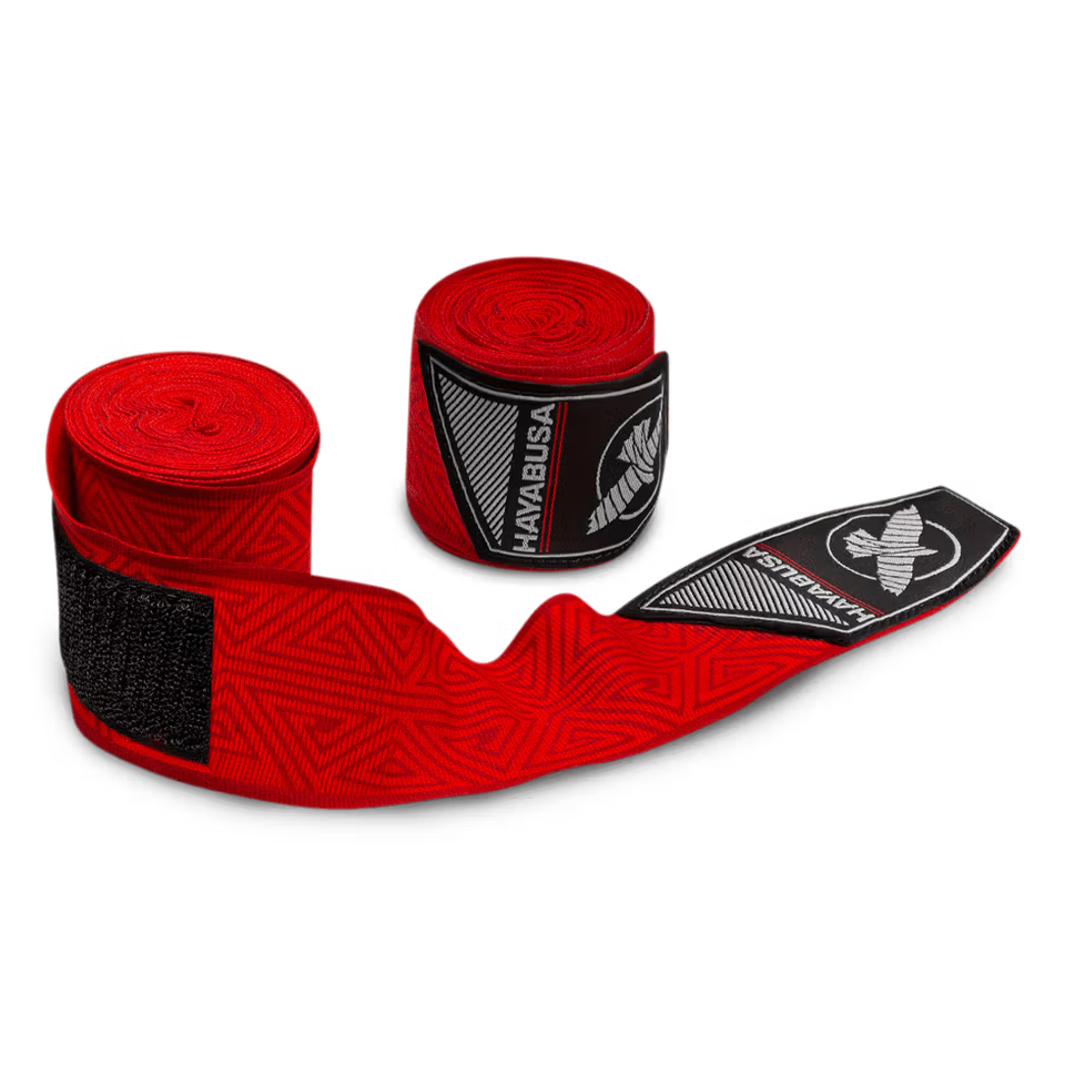 Hayabusa Perfect Stretch Hand Wraps | Red Tribal