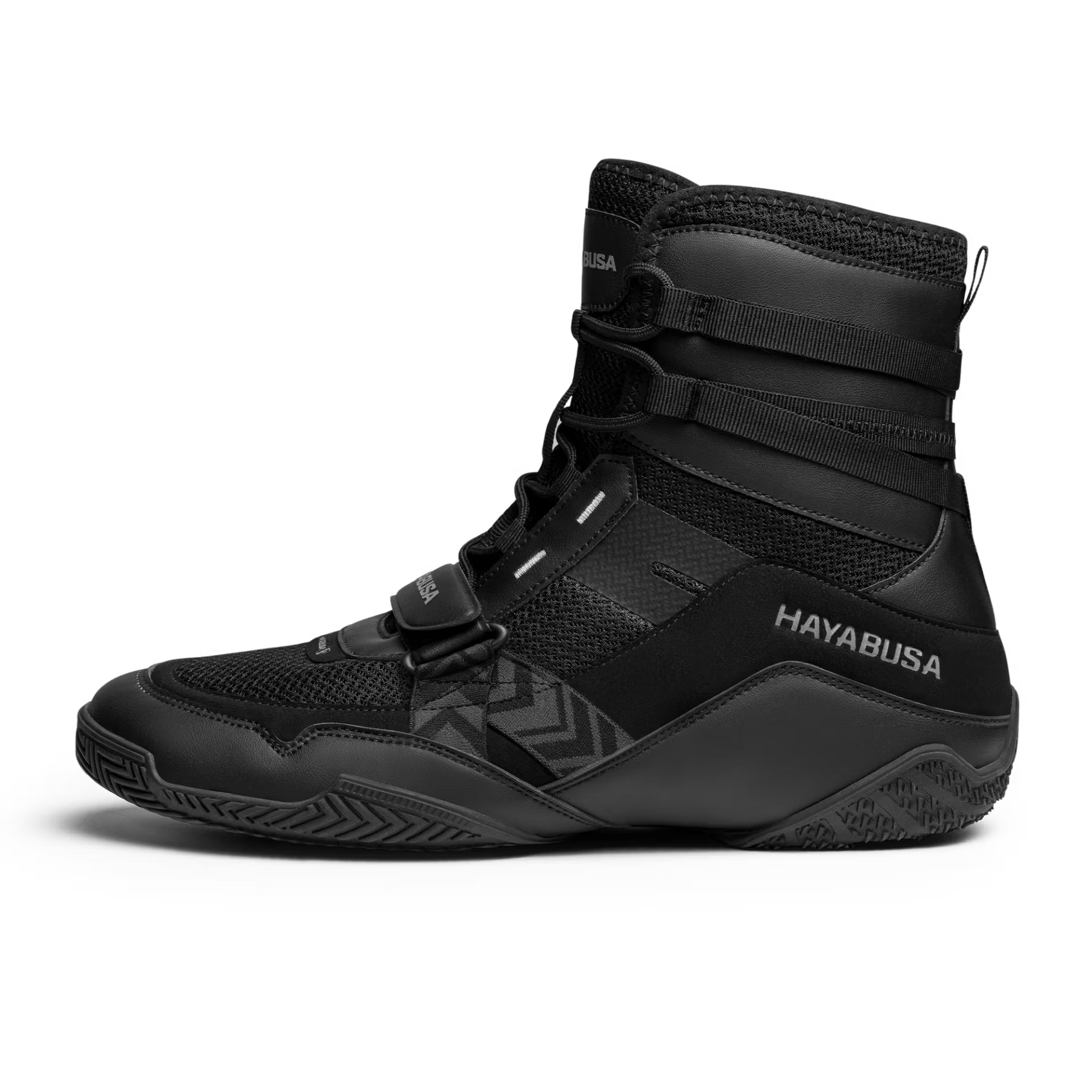 Hayabusa Strike Boxing Shoes | Black
