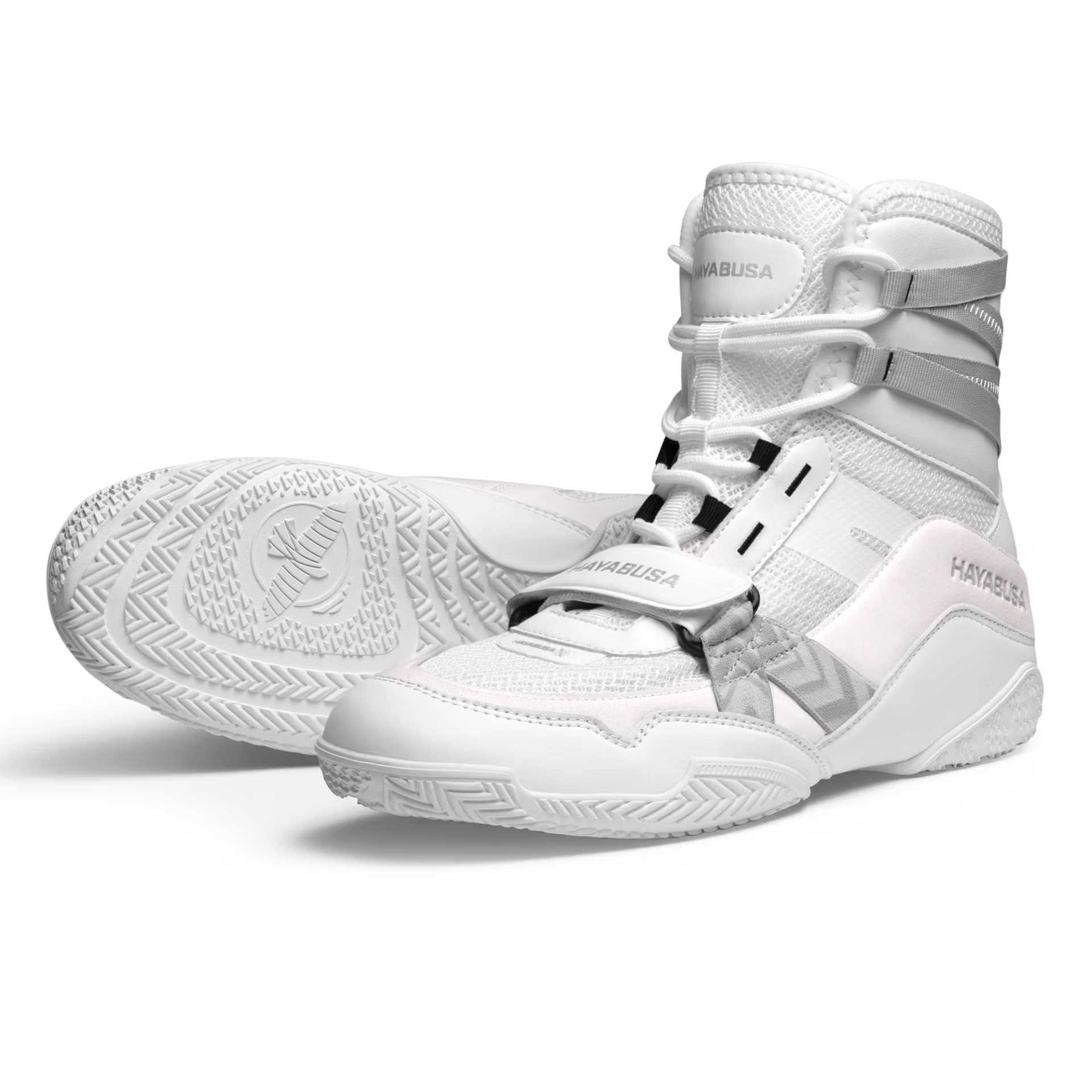Hayabusa Strike Boxing Shoes | White